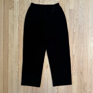 Chicos Black Soft Pants, Size 1 Short